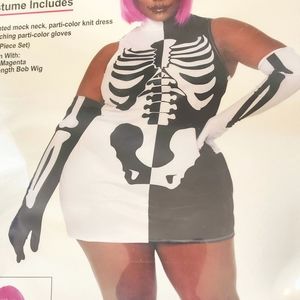 Sassy skeleton costume